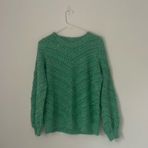 Loft green sweater